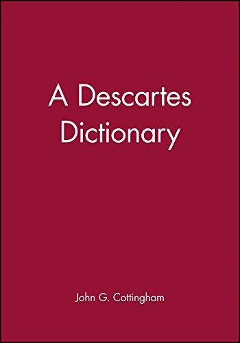 A Descartes Dictionary (Paperback)