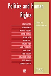 Politics and Human Rights (Paperback)