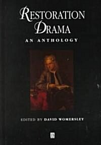 Restoration Drama Anthology (Hardcover)