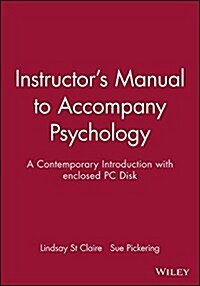 Instructors Manual to Accompany Psychology : A Contemporary Introduction with enclosed PC Disk (Paperback)