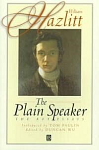 Plain Speaker (Paperback)