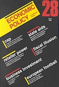 Economic Policy : A European Forum (Paperback)