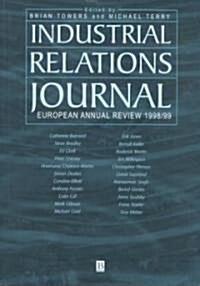 Industrial Relations Journal 1998 (Paperback)
