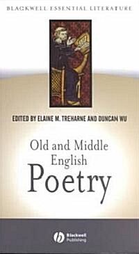 Old and Middle English Poetry (Paperback)