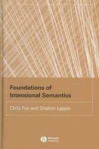 Foundations of intensional semantics