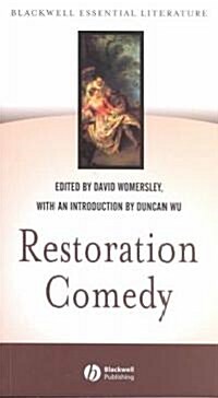 Restoration Comedy (Paperback)