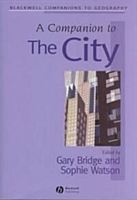 A Companion to the City (Paperback)