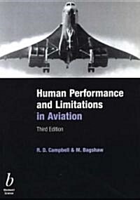 Human Performance and Limitations in Aviation (Paperback, 3, Revised)