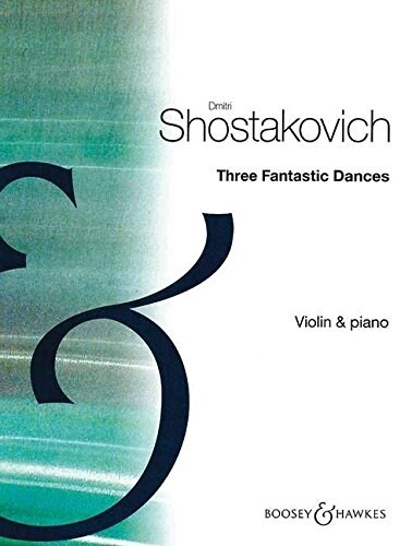 3 Fantastic Dances, Op. 5: Violin and Piano (Paperback)