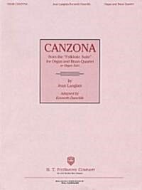 Canzona from the Folkloric Suite (Paperback)