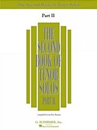 The Second Book of Tenor Solos Part II: Book Only (Paperback)