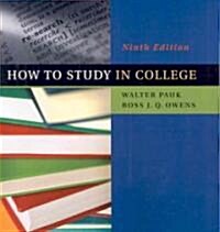 How to Study in College (Paperback, 9th)