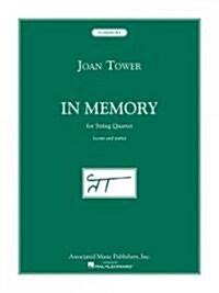 Joan Tower - in Memory (Paperback)