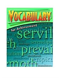 Great Source Vocabulary for Achievement (Hardcover, 4th, PCK, Student)