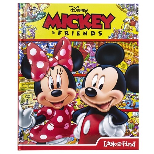 Disney Mickey & Friends: Look and Find (Hardcover)