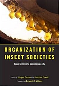 Organization of Insect Societies: From Genome to Sociocomplexity (Hardcover)