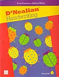DNealian Handwriting Practice Blackline Masters for Grade 6 (Hardcover, STUDENT)