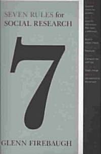 Seven Rules for Social Research (Paperback)