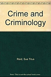 Crime and Criminology (Hardcover, 8th)