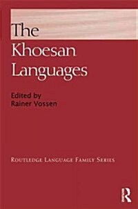 The Khoesan Languages (Hardcover)