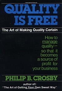 Quality Is Free: The Art of Making Quality Certain: How to Manage Quality - So That It Becomes A Source of Profit for Your Business (Hardcover, 1st)