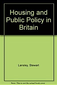 Housing and Public Policy (Hardcover)