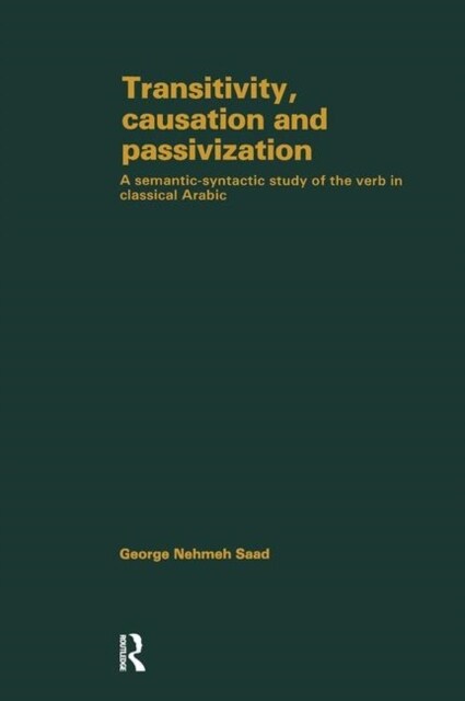 Transivity Causatn & Passivizatn (Hardcover)