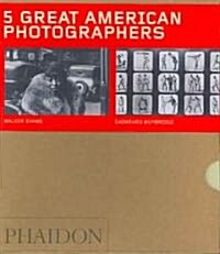 Five Great American Photographers Boxed Set: Matthew Brady, Wynn Bullock, Walker Evans, Eadweard Muybridge, Lewis Baltz (Paperback)