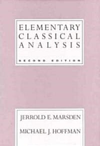 [중고] Elementary Classical Analysis (Hardcover, 2)