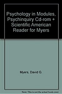 Psychology in Modules, Psychinquiry Cd-rom + Scientific American Reader for Myers (Hardcover, PCK)