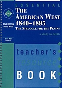 The American West 1840-1895 (Paperback, Teachers Guide)