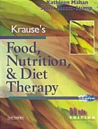 [중고] Krause‘s Food, Nutrition & Diet Therapy (Hardcover, 11th)