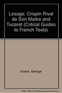 Lesage: Crispin Rival de Son Maitre and Turcaret (Paperback)