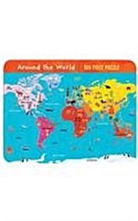 Around the World 100 Piece Puzzle (Puzzle)