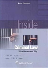 Inside Criminal Law (Paperback)