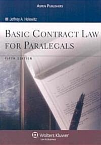 Basic Contract Law for Paralegals (Paperback, 5th)