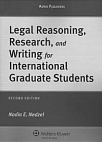 [중고] Legal Reasoning, Research and Writing for International Graduate Students (Paperback, 2nd)