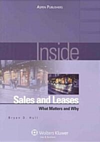 Inside Sales and Leases: What Matters and Why (Paperback)