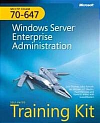 [중고] MCITP Self-Paced Training Kit (Exam 70-647) (Hardcover, CD-ROM)