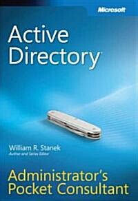 Active Directory Administrators Pocket Consultant (Paperback)