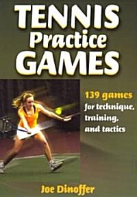 Tennis Practice Games (Paperback, VHS, 1st)
