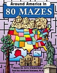 Around American in 80 Mazes (Paperback)