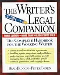 [중고] The Writer‘s Legal Companion: The Complete Handbook for the Working Writer, Third Edition (Paperback, 3, Revised)