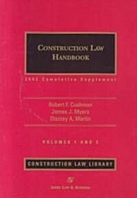 Construction Law Handbook (Paperback)