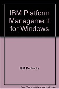 IBM Platform Management for Windows (Paperback)