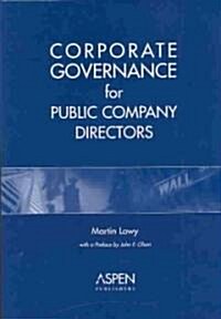 Corporate Governance for Public Company Directors (Paperback)