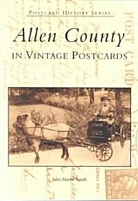 Allen County in Vintage Postcards (Paperback)