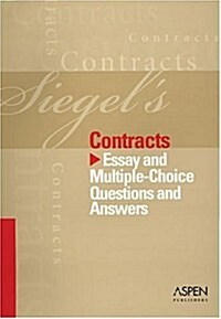 Siegels Contracts (Paperback, 1st)