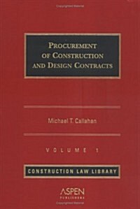 Procurement of Construction & Design Contracts (Hardcover)