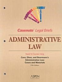 Administrative Law (Paperback, 5th)
